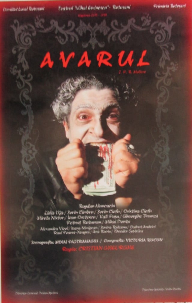 avarul de moliere film