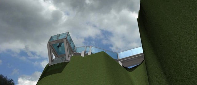 1_Piatra Soimului_Rarau_model 3d skywalk