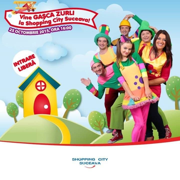 GaÈca Zurli Vine La Shopping City Suceava Cu Spectacolul Educativ Am O CÄsuÈÄ MicÄ