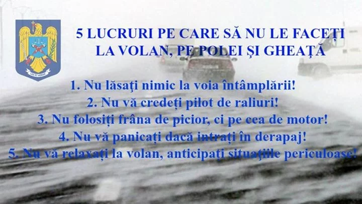foto circulatie gheata polei