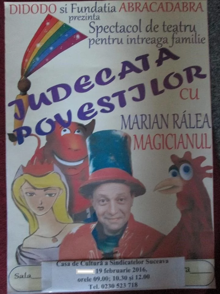 spectacol magician