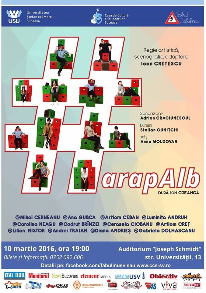 O nouă reprezentanție a spectacolului de teatru „Harap Alb ...