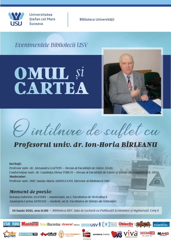 Seedling crystal mineral Biblioteca USV organizează manifestarea „Omul și Cartea” cu dr. Ion-Horia  Bîrleanu, fost Decan al Facultății de Litere și Științe ale Comunicării USV